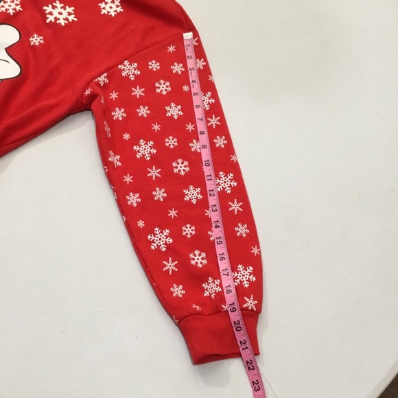 Disney Mickey Mouse Christmas Sweatshirt with blinking lights - Picture 5 of 9